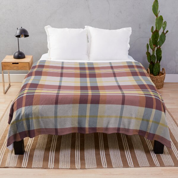 Item preview, Autumn Aesthetic Arable 1 Hand Drawn Textured Plaid Pattern designed and sold by GenAumonier.
