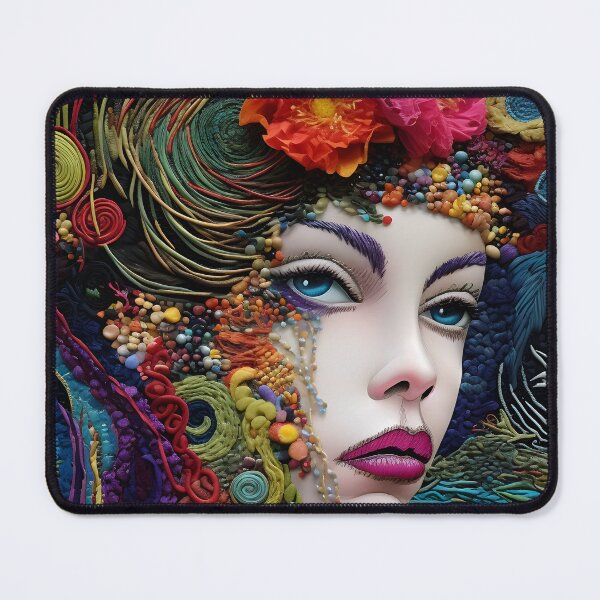 Item preview, "Artistic Fusion: Neo-Fauvist Embroidery Dynamic Textures" designed and sold by Art-Vortex-fr.