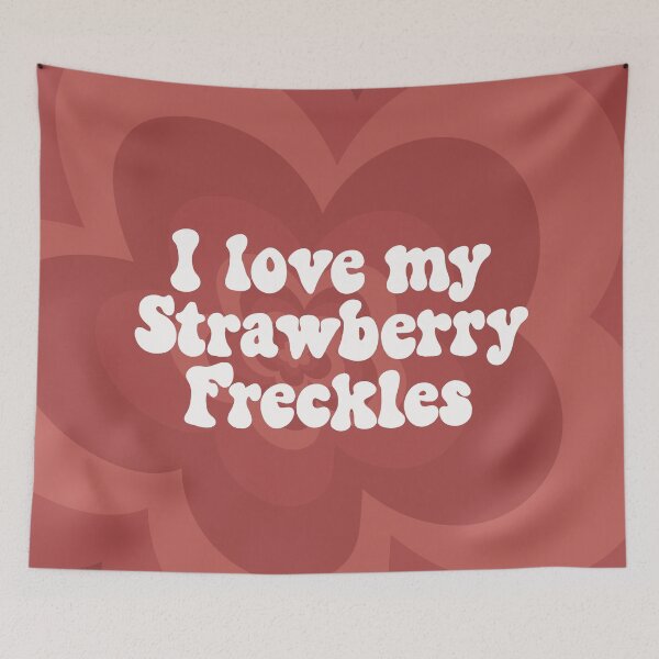 Item preview, Strawberry Freckles designed and sold by comfycozyshop.