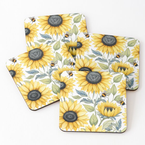 Item preview, Sunflower Bee designed and sold by UltraCatsCo.
