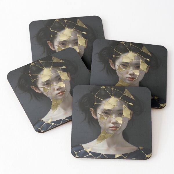 Item preview, kintsugi   designed and sold by VintageLineArt.