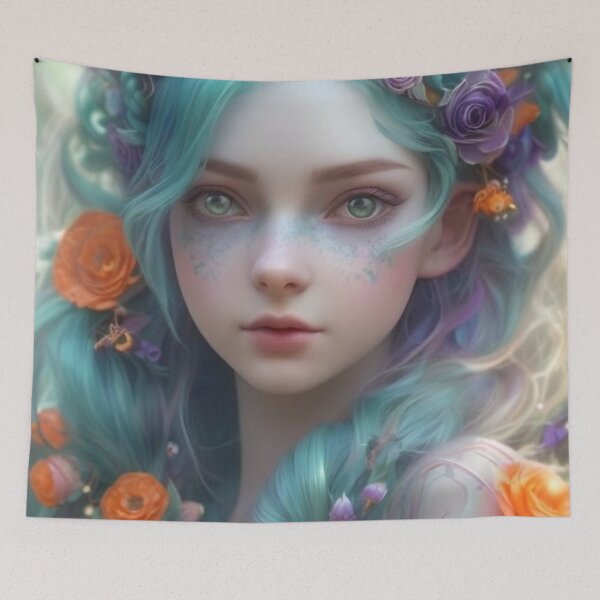 Item preview, WaryTales Blue Fairy designed and sold by WaryTales.