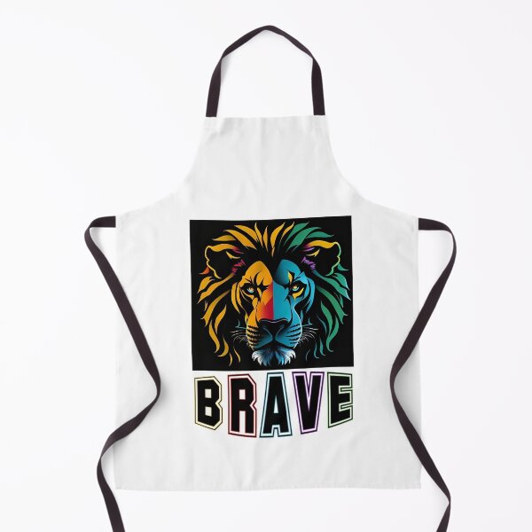 Item preview, Brave Lion Colorful Silhouette designed and sold by LonelyM00n.