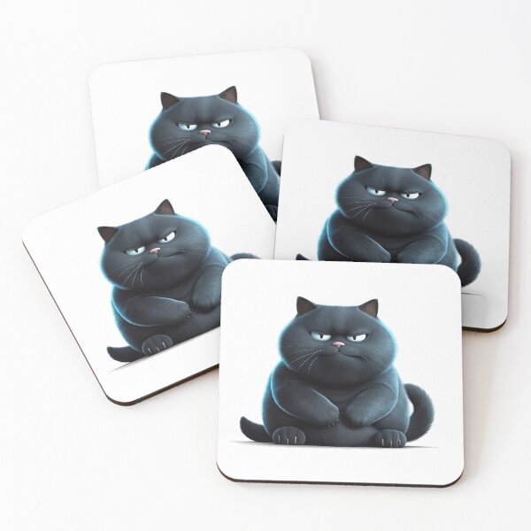 Item preview, Black British cat 18 designed and sold by giggles-omg.