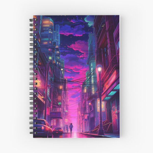Artikelvorschau, Futuristische Nachtstadt entworfen und verkauft von xTillePatterns.