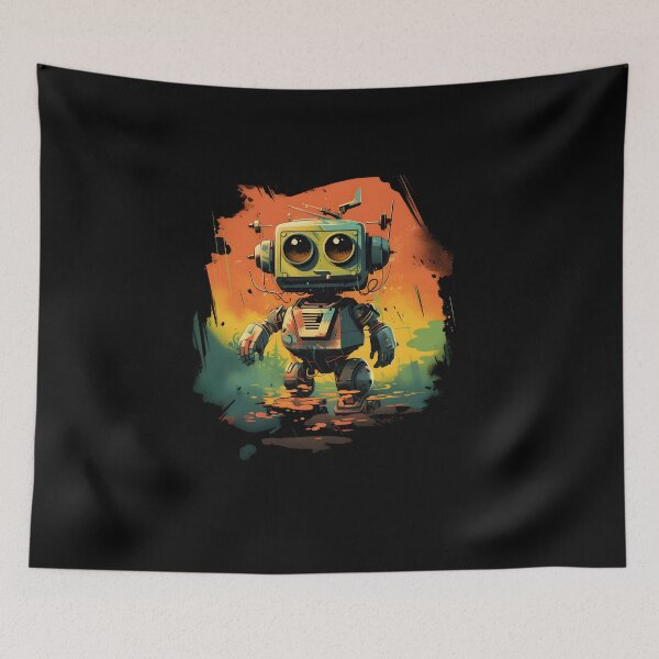 Item preview, Techie's Companion: The Cute Robot in Pixels designed and sold by Duperdu.