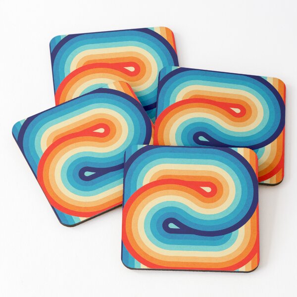 Item preview, 70s Double Wave designed and sold by miavaldez.