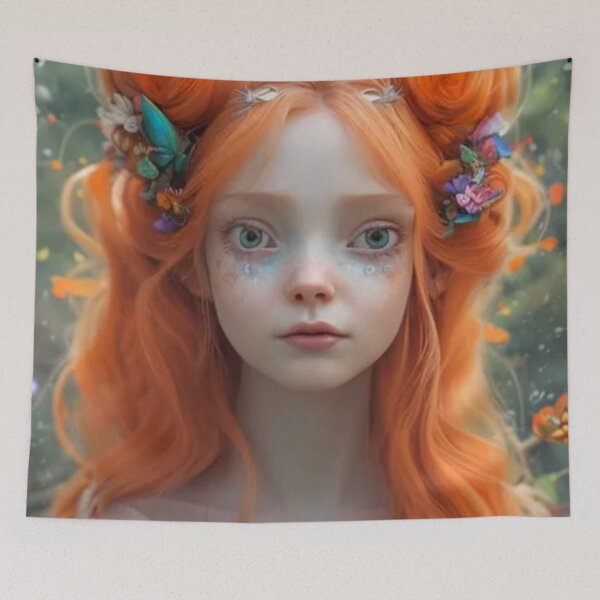 Item preview, WaryTales Orange Fairy designed and sold by WaryTales.