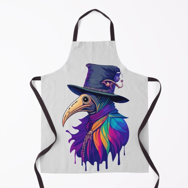 Item preview, Plague Doctor in Vibrant Colors designed and sold by TrickstersTrove.