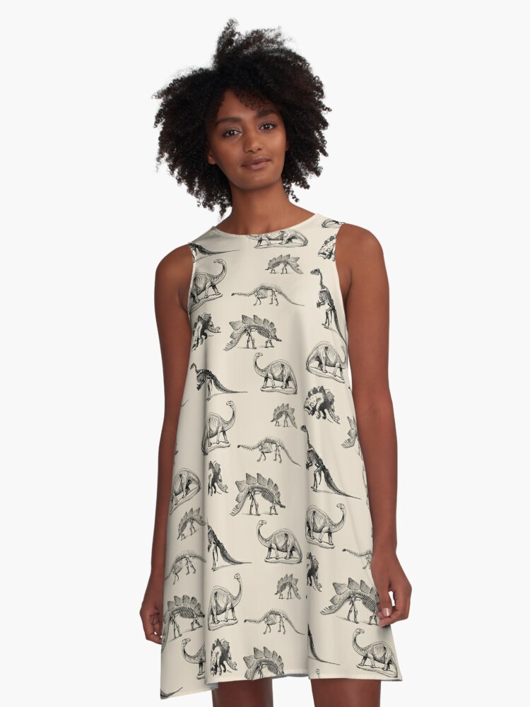 Vintage 2024 dinosaur dress