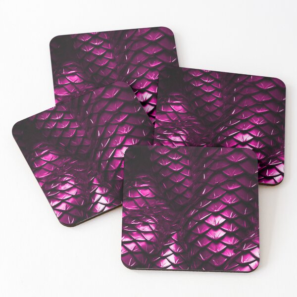 Item preview, Hot Pink Dragon Scales designed and sold by Good Candy.