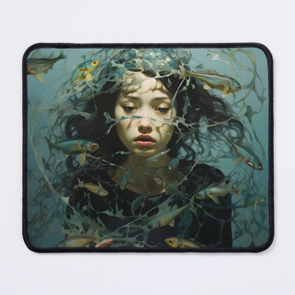 Item preview, Lost in Thoughts designed and sold by VintageLineArt.