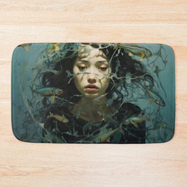 Item preview, Lost in Thoughts designed and sold by VintageLineArt.