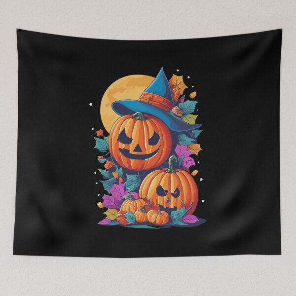 Item preview, Jack-O-Lanterns Halloween Design designed and sold by TrickstersTrove.