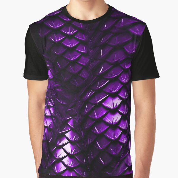 dragon scale sleeve shirt