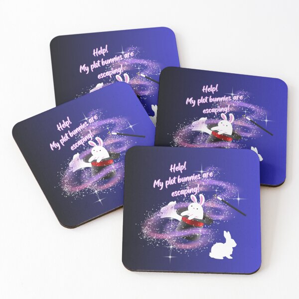 Item preview, Help! My plot bunnies are escaping! designed and sold by writebythepond.