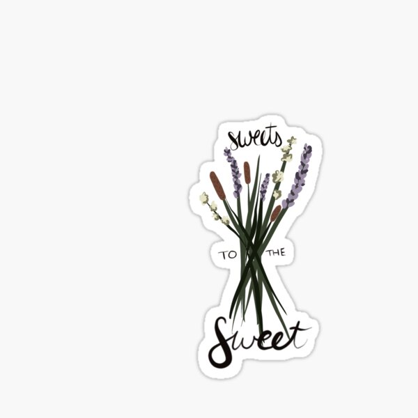 Ophelia Bouquet Sticker