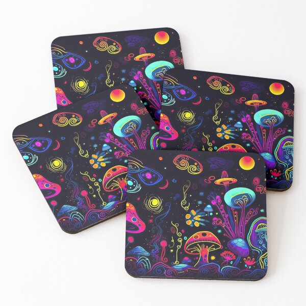 Item preview, Neon Trippy Vibey Psychedelic Fantasy designed and sold by TheFullFantasy.