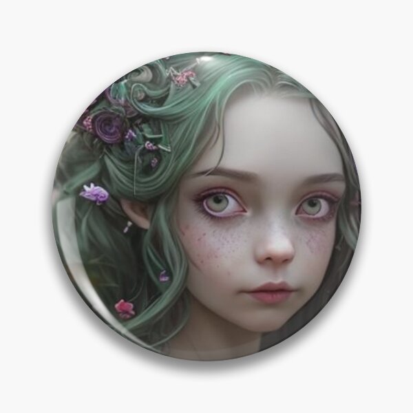 Item preview, Wary Tales Purple Green Sprite Fairy designed and sold by WaryTales.
