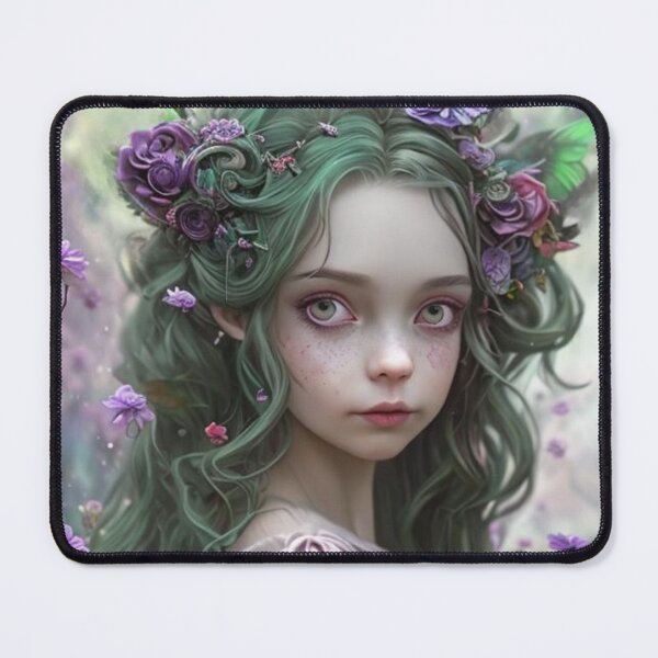Item preview, Wary Tales Purple Green Sprite Fairy designed and sold by WaryTales.