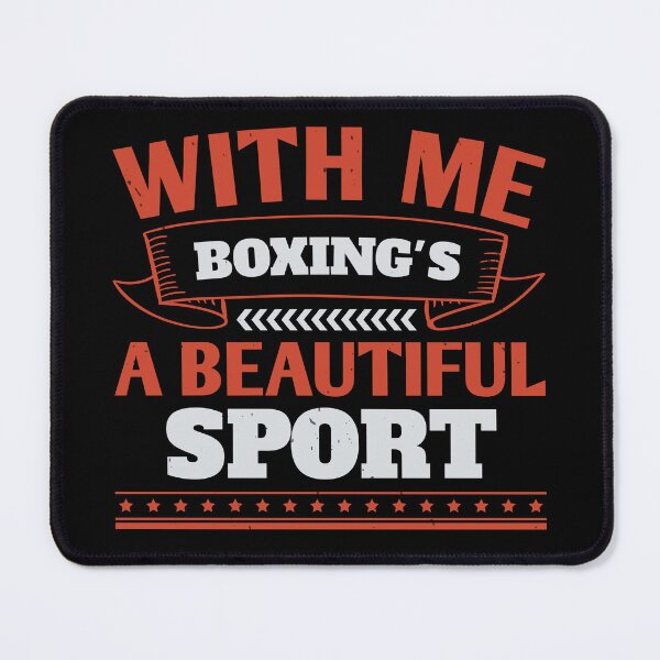 Item preview, With Me, Boxing's a Beautiful Sport designed and sold by arikanertug.
