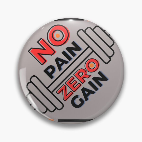 Item preview, No Pain No Gain Classic T-Shirt II designed and sold by PosiPrints.