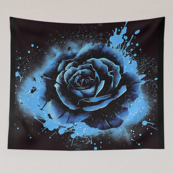 Item preview, THE B L U E B L A CK ROSE designed and sold by luckymando.