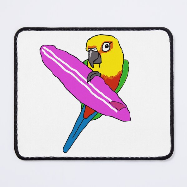 Item preview, Surfer Boy Jenday Conure designed and sold by Conuretopia.