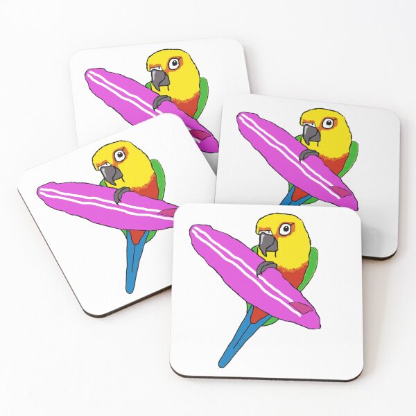 Item preview, Surfer Boy Jenday Conure designed and sold by Conuretopia.