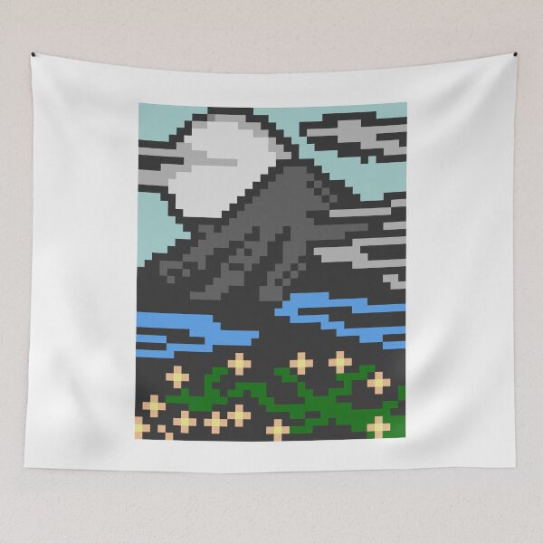 Item preview, Fuji-san 02 Pixel Art designed and sold by BeltsukiDesing.