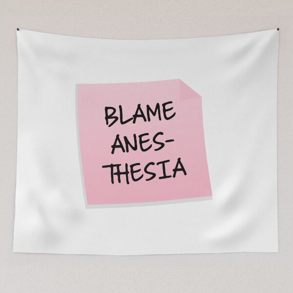 Item preview, Anesthesia CRNA Funny Doctor Gift for Medical Student Nurse Surgeon designed and sold by mariejosee22.