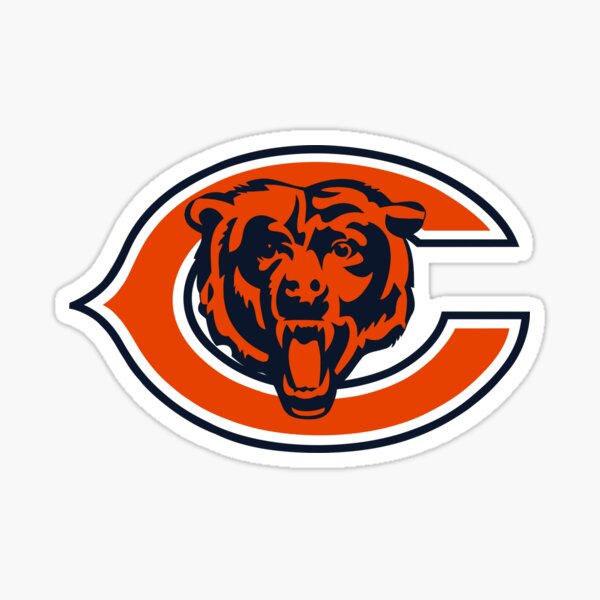 Chicago Bears Pennant Sticker Vinyl Decal / Sticker 10 sizes!!