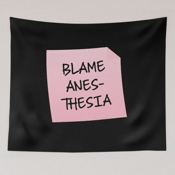 Item preview, Anesthesia CRNA Funny Doctor Gift for Medical Student Nurse Surgeon designed and sold by mariejosee22.
