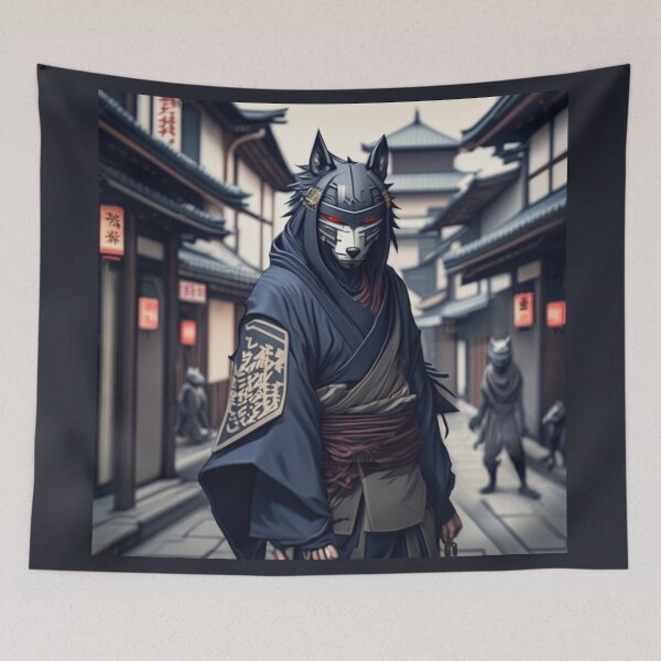 Item preview, Anime Wolf Ninja designed and sold by Fredro.