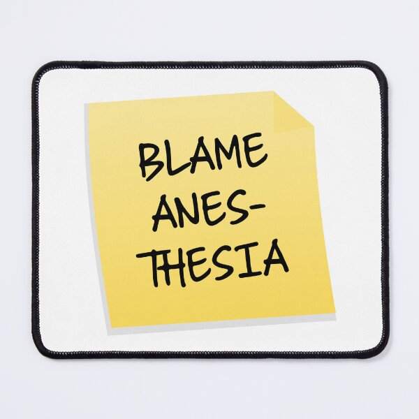Item preview, Anesthesia CRNA Funny Doctor Gift for Medical Student Nurse Surgeon designed and sold by mariejosee22.