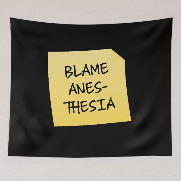 Item preview, Anesthesia CRNA Funny Doctor Gift for Medical Student Nurse Surgeon designed and sold by mariejosee22.