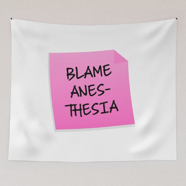 Item preview, Anesthesia CRNA Funny Doctor Gift for Medical Student Nurse Surgeon designed and sold by mariejosee22.