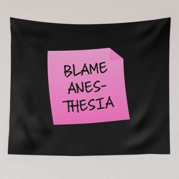 Item preview, Anesthesia CRNA Funny Doctor Gift for Medical Student Nurse Surgeon designed and sold by mariejosee22.