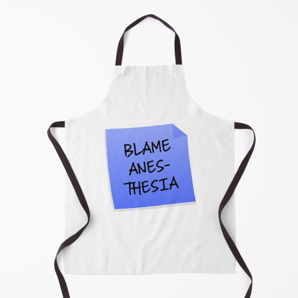 Item preview, Anesthesia CRNA Funny Doctor Gift for Medical Student Nurse Surgeon designed and sold by mariejosee22.