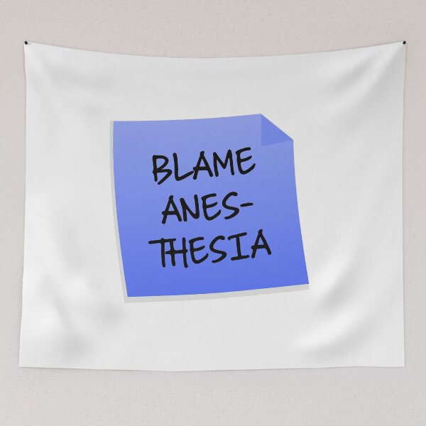 Item preview, Anesthesia CRNA Funny Doctor Gift for Medical Student Nurse Surgeon designed and sold by mariejosee22.