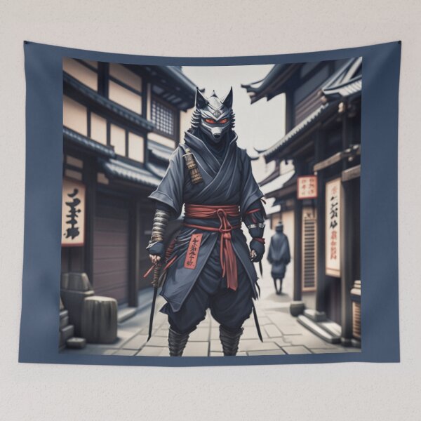 Item preview, Anime Wolf Ninja designed and sold by Fredro.