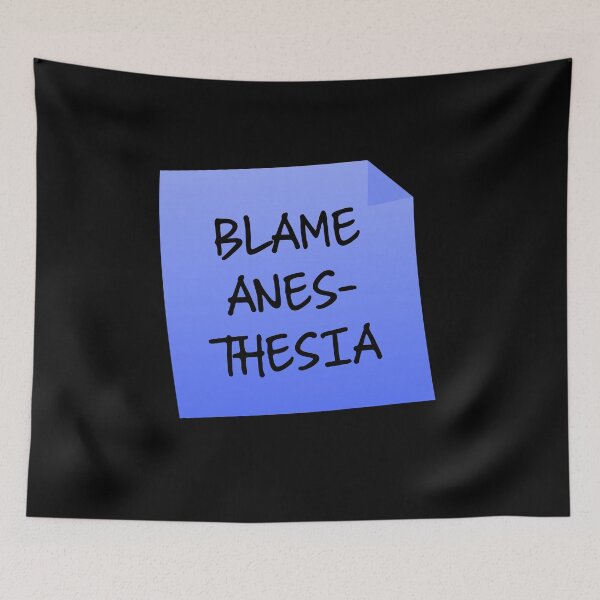 Item preview, Anesthesia CRNA Funny Doctor Gift for Medical Student Nurse Surgeon designed and sold by mariejosee22.