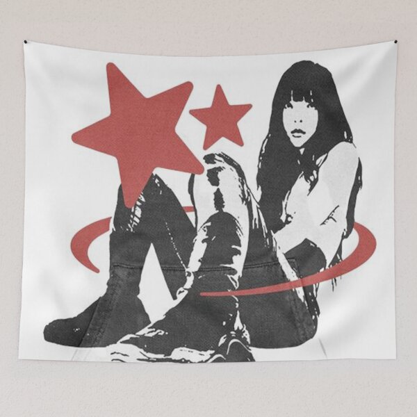 Item preview, RED STAR ANIME GIRL   designed and sold by xBLACKSTAR.