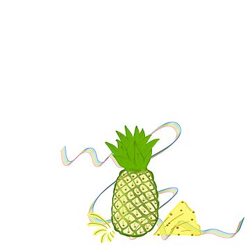 Artwork thumbnail, Pineapple paints by JiggsFashion by JiggsFashion