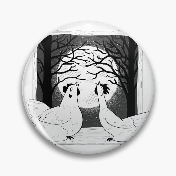 Item preview, BAWKtober Howling At the Moon designed and sold by MakennaMadeThis.