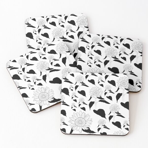 Item preview, Sunflower Garden Black and White designed and sold by Elifndz.
