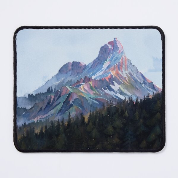 Item preview, Saddle Mountain Watercolour designed and sold by FunTorture.