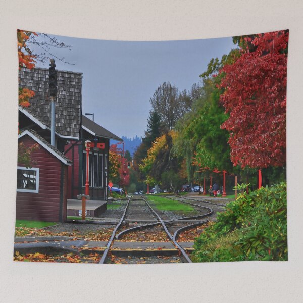 Item preview, Issaquah Train Station designed and sold by KirtTisdale.