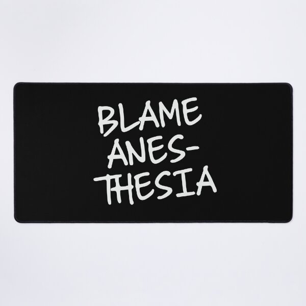 Item preview, Anesthesia CRNA Funny Doctor Gift for Medical Student Nurse Surgeon designed and sold by mariejosee22.