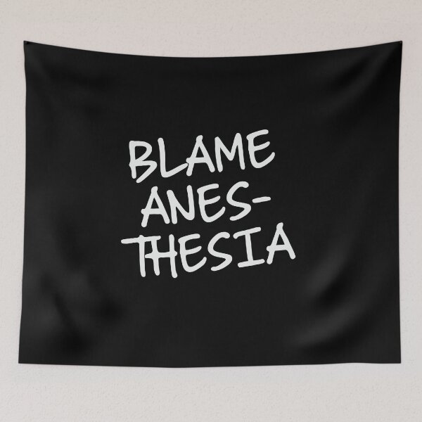 Item preview, Anesthesia CRNA Funny Doctor Gift for Medical Student Nurse Surgeon designed and sold by mariejosee22.